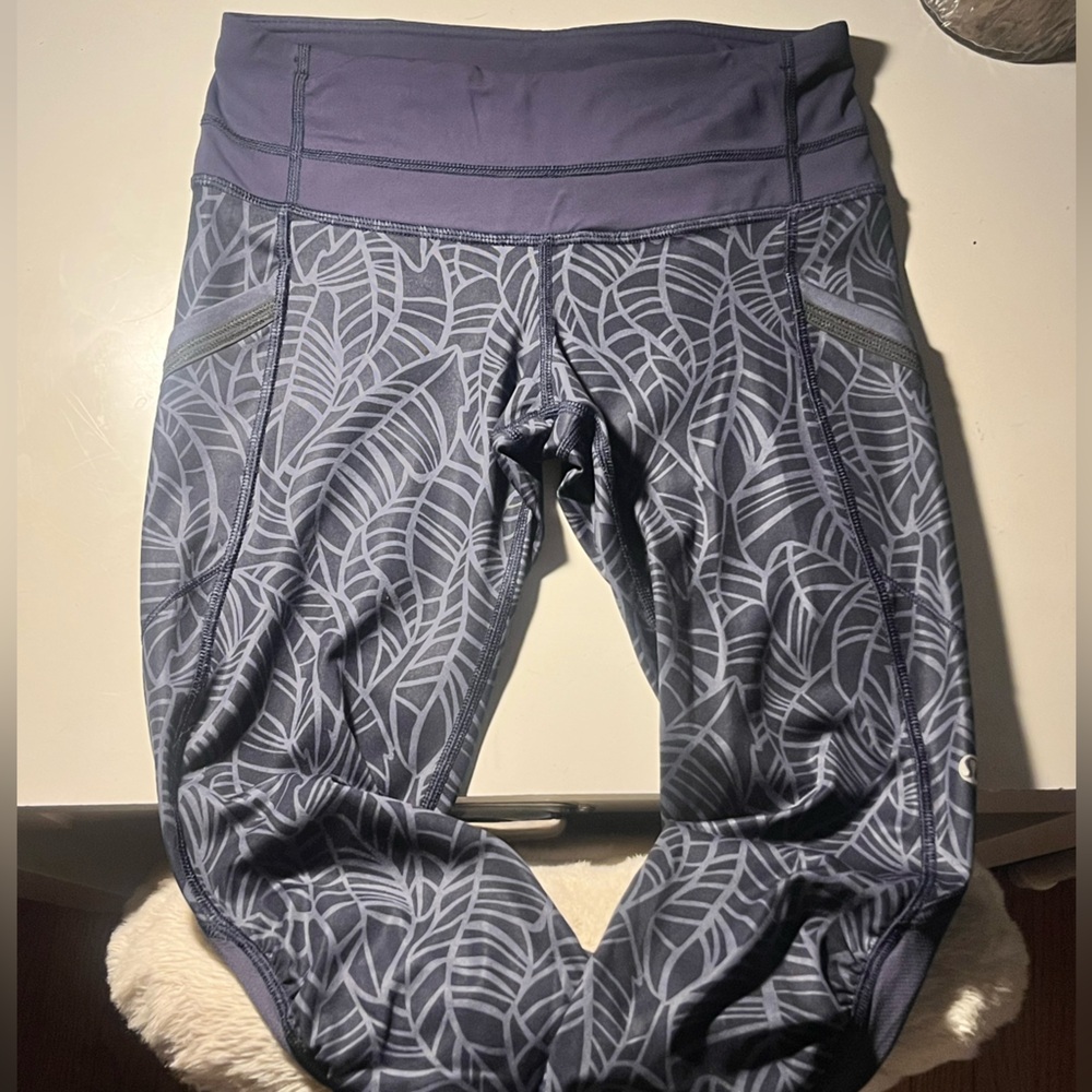 Lululemon Patterned Crop Leggings